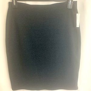 Old Navy Pull-on Gray Pencil Skirt Medium NWT